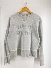 画像：両V/スウェット/M/コットン/GRY
