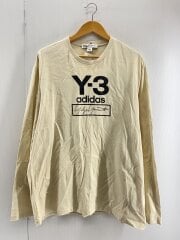 画像：長袖Tシャツ/XL/コットン/BEG