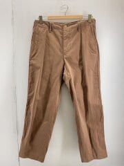 画像：WASHED FINX BUGGY SATIN WIDE PANTS/ボトム/4/コットン/BRW/A21AP01FB