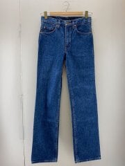 画像：90s/USA製/ボタン裏525/ボトム/29/コットン/BLU/517-0217/フラッシャー