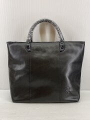 画像：トートバッグ/レザー/BLK//