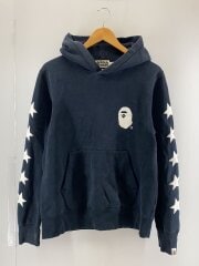 画像：パーカー/M/コットン/BLK