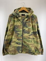 画像：EIGHTNINE HOODED JACKET/ジャケット/XL/コットン/KHK/カモフラ