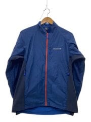 画像：ライトシェル ジャケット MENS/L/ナイロン/NVY/無地