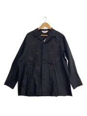 画像：長袖シャツ/M/コットン/BLK/55001181