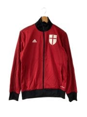 画像：ジャージ/M/ポリエステル/RED/無地