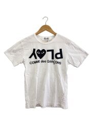 画像：Tシャツ/S/コットン/WHT/プリント/AX-T068//