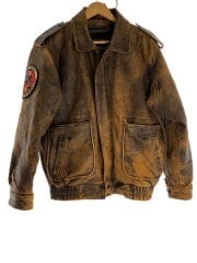 画像：SUBURBAN/フライトジャケット/M/レザー/BRW