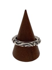 画像：SCRL BAND/Scroll Band Ring/スクロールバンドリング/SV925/16号/シルバー