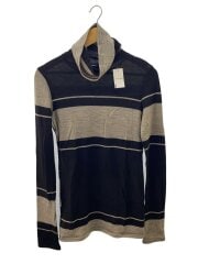 画像：長袖カットソー/2/ウール/ブラック/RE-T21-170