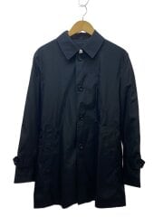 画像：90s/田口成彦/DEZERT/ステンカラーコート/L/ポリエステル/ネイビー/261001-11
