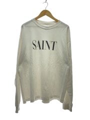 画像：25SS/SAINT 666 LS TEE/XL/コットン/ホワイト/SM-HR8-0000-035