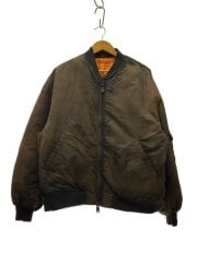 画像：DARKLY MA-1/L/ナイロン/ブラウン/24-011-470-6000-3-0