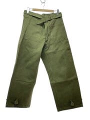 画像：40s-50s/モーターサイクルパンツ/フランス軍/アルミボタン/ボトム/カーキ