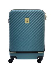 画像：鍵付き/MOOMIN/リトルミイ/トラベルキャリー/ブルー/傷有