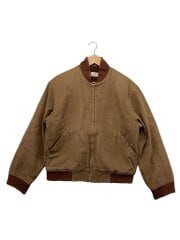 画像：90s/巨人タグ/タンカースジャケット/XS/コットン/ブラウン