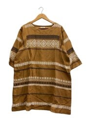 画像：7分袖ワンピース/2/コットン/CML/PL94FH176//