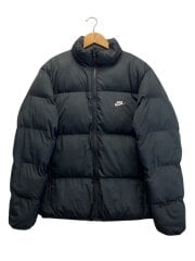 画像：AS M NK CLUB PUFFER JKT/M/コットン/BLK/FB7369-010//