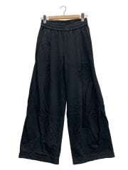 画像：NULLUS/Interweaved SWEAT PANTS/2/コットン/BLK/NUSS26TRO005-BLK//