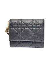 画像：3つ折り財布/レザー/BLK/レディース/43-MA-0250