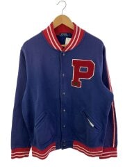 画像：スタジャン/L/コットン/ネイビー