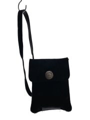 画像：ショルダーバッグ/スウェード/ブラック/×Mt.hill