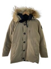 画像：ダウンジャケット/M/ポリエステル/ベージュ/3438JMB