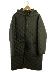 画像：コート/38/ポリエステル/グリーン/g222apqco0117aa