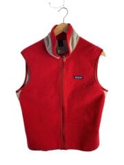 画像：ベスト/M/ポリエステル/レッド