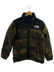 画像：ダウンジャケット/M/ナイロン/グリーン/カモフラ/ND91842