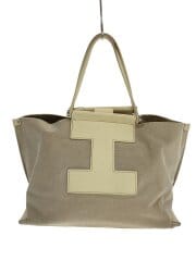 画像：トートバッグ/キャンバス/ベージュ/無地/ソルベット