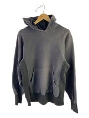 画像：パーカー/M/コットン/ブラック/USA製