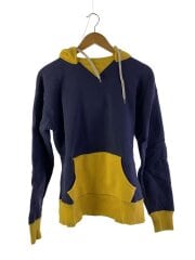 画像：パーカー/L/コットン/ネイビー/日本製/TWO-TONE AFTER HOODED PARKA