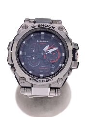 画像：ソーラー腕時計・G-SHOCK/アナログ/SLV/SLV//