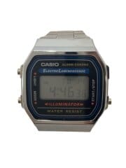 画像：腕時計/デジタル/レザー/BLK/BLK/MWD-110H