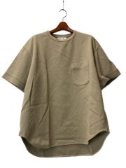 画像：LONG SLEEVE T-SHIRTS/Tシャツ/48/ポリエステル/BEG/21SS-RECS-299-J//
