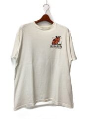 画像：Big Head Design/Rasta Dog/Tシャツ/L/コットン/WHT