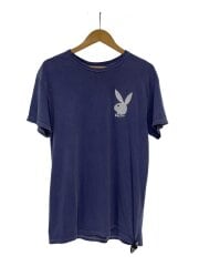 画像：Tシャツ/S/コットン/BLU