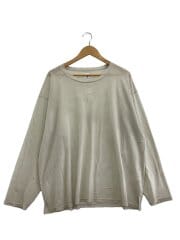 画像：長袖Tシャツ/L/ポリエステル/GRY/無地//