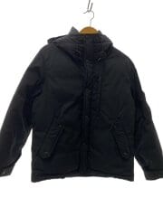 画像：ダウンジャケット_ND2871N/M/ポリエステル/BLK