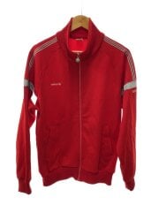 画像：70S/西ドイツ製/ジャージ/--/ポリエステル/レッド/TAD-9T
