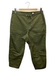 画像：STRETCH TWILL WIDE TAPERED PANTS/32/コットン/KHK