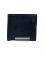 画像：2つ折り財布/--/BLK/無地/メンズ