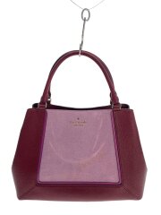 画像：ハンドバッグ/レザー/BRD/無地