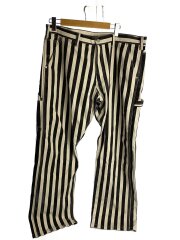 画像：ボトム/42/コットン/IVO/ストライプ