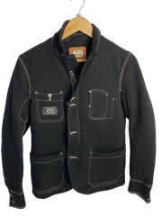 画像：カバーオール/S/コットン/BLK/無地