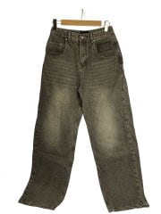 画像：ボトム/2/コットン/GRY/無地