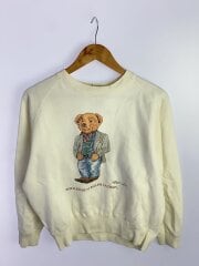 画像：POLO BEAR/スウェット/S/コットン/WHT/プリント