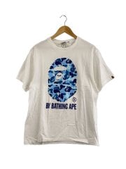 画像：Tシャツ/L/コットン/WHT/001TEL301007M//