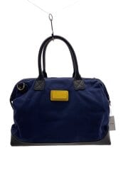 画像：ショルダーバッグ/キャンバス/NVY/無地